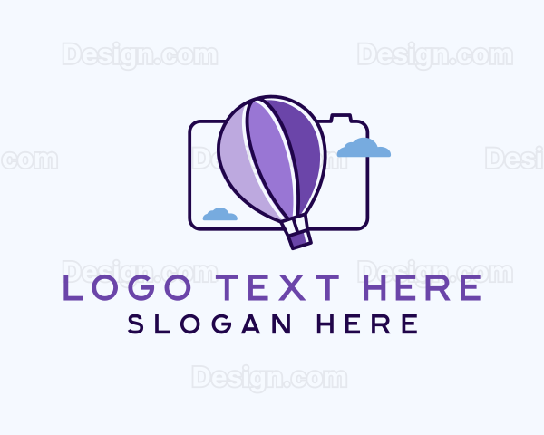 Hot Air Balloon Camera Logo