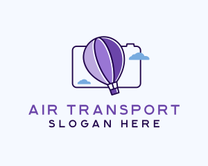 Hot Air Balloon Camera logo design