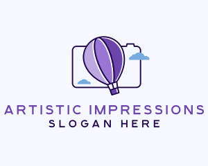 Hot Air Balloon Photography logo design