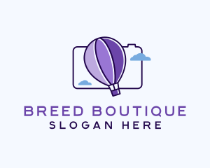 Hot Air Balloon Photography logo design