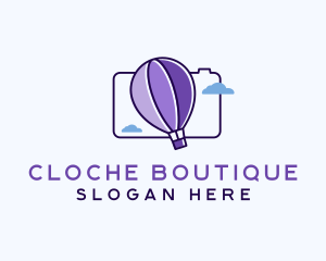 Hot Air Balloon Photography logo design