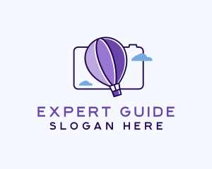 Hot Air Balloon Camera logo design