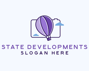 Hot Air Balloon Photography logo design