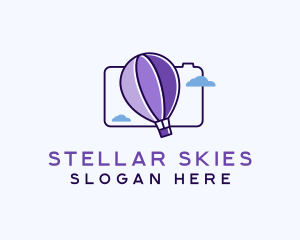 Hot Air Balloon Photography logo design