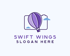 Hot Air Balloon Photography logo design