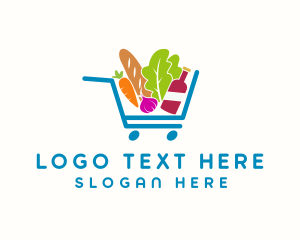 Grocery Food Cart logo