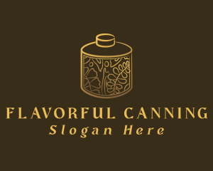 Elegant Luxury Spice Jar logo design