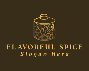 Elegant Luxury Spice Jar logo