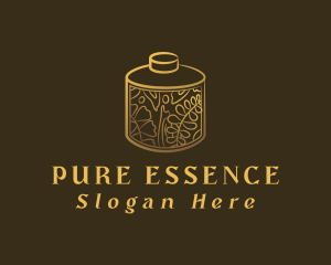 Elegant Luxury Spice Jar logo design
