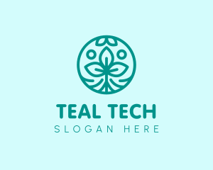 Leaf Organic Eco logo design