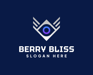 Diamond Eye Wing logo design