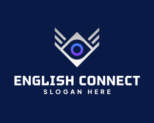 Diamond Eye Wing logo design