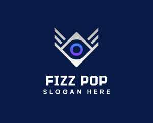 Diamond Eye Wing logo design