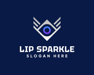 Diamond Eye Wing logo design