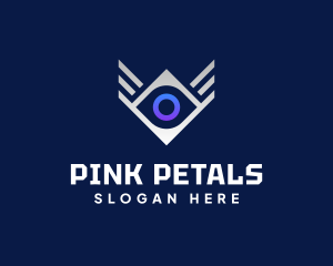 Diamond Eye Wing logo design