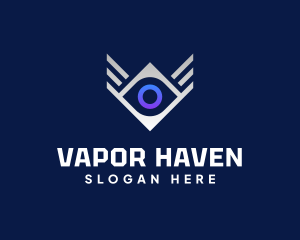 Diamond Eye Wing logo design