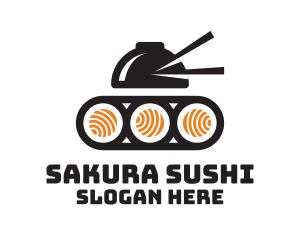 Sushi Bowl Tank logo design