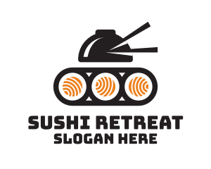 Sushi Bowl Tank logo design