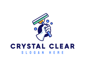 Cleaning Glove Squeegee logo