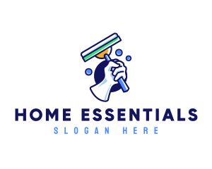 Cleaning Glove Squeegee logo