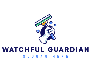 Cleaning Glove Squeegee logo