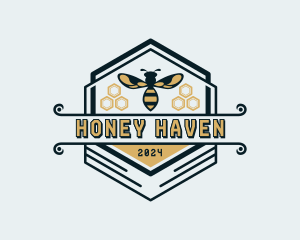 Honeycomb Wasp Beekeeper logo