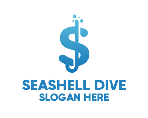 Letter S Diver logo