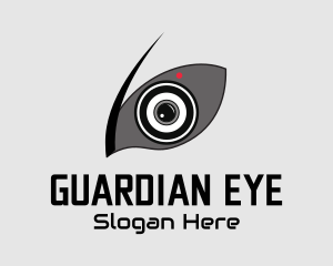 Angry Eye Security Camera  logo design