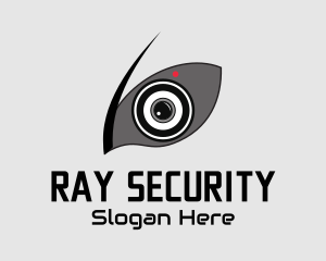 Angry Eye Security Camera  logo design