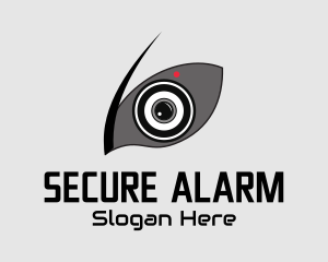 Angry Eye Security Camera  logo design