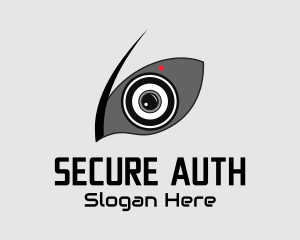 Angry Eye Security Camera  logo design