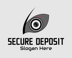 Angry Eye Security Camera  logo design