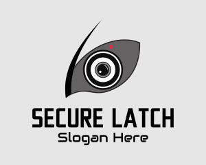 Angry Eye Security Camera  logo design