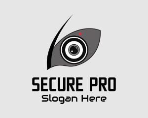 Angry Eye Security Camera  logo design