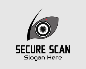 Angry Eye Security Camera  logo design