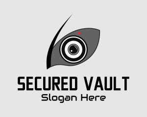 Angry Eye Security Camera  logo design