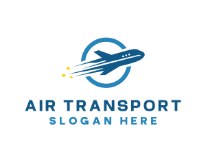 Airplane Travel Tourism logo design