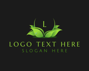 Garden Nature Leaf logo