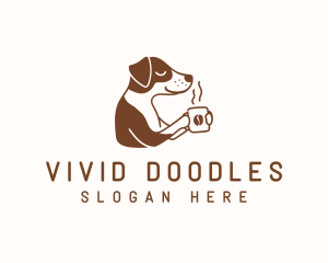 Dog Coffee Cafe logo design