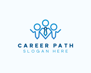 Networking Employee Job logo