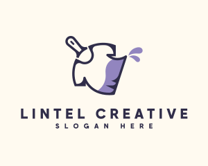 Creative Paint Shirt logo design