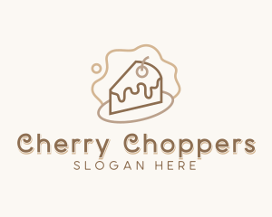 Chocolate Cake Pastry logo design