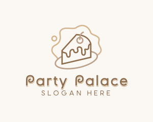 Chocolate Cake Pastry logo design