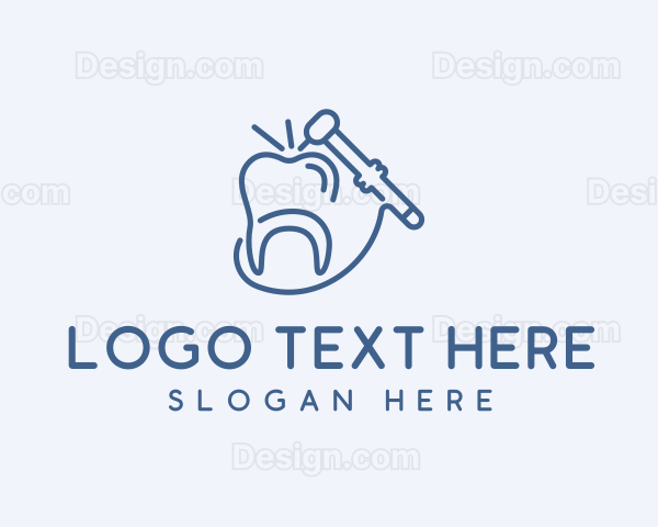 Dentist Tooth Orthodontist Logo