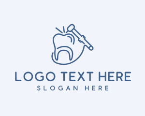 Dentist Tooth Orthodontist Logo