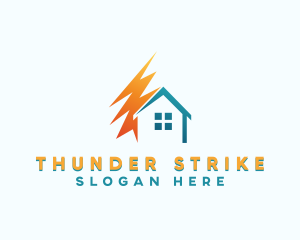 Electrical Thunder Bolt logo design