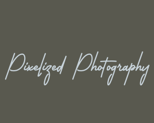 Elegant Handwriting Script logo design