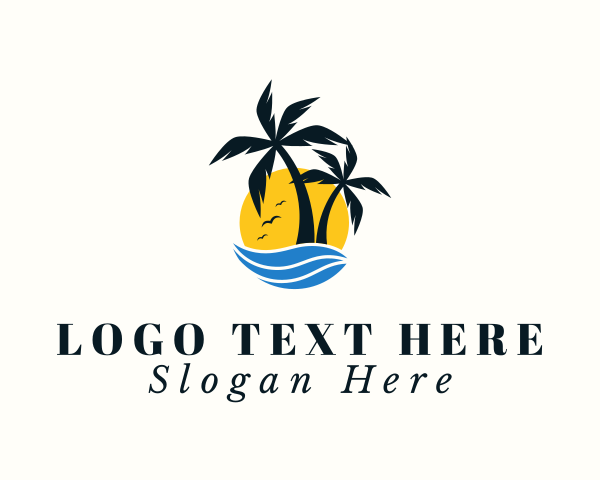 Surfing logo example 4