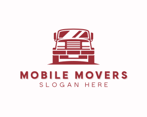 Truck Mover Transport logo design