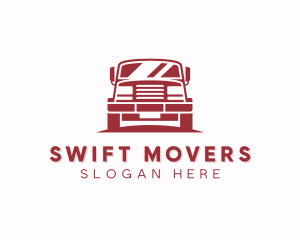 Truck Mover Transport logo design